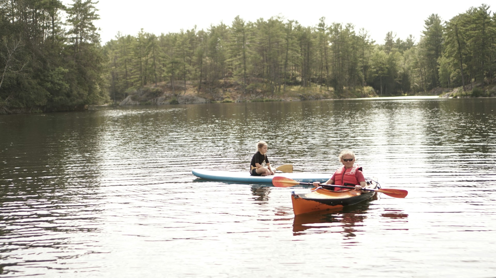 kayaking 